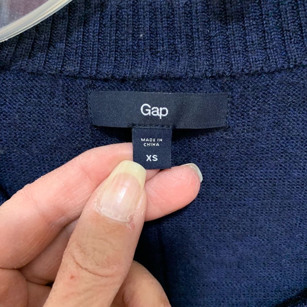 Gap Navy Sweater - image 3